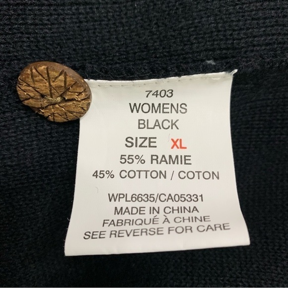 Woolrich New With Tags Women’s XL Knit Winter Scene Embroidered Sweater Vest - Picture 10 of 12